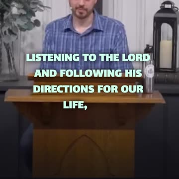 Are you tuned in to hear what God is saying? 'Speak, Lord, your servant is listening.'