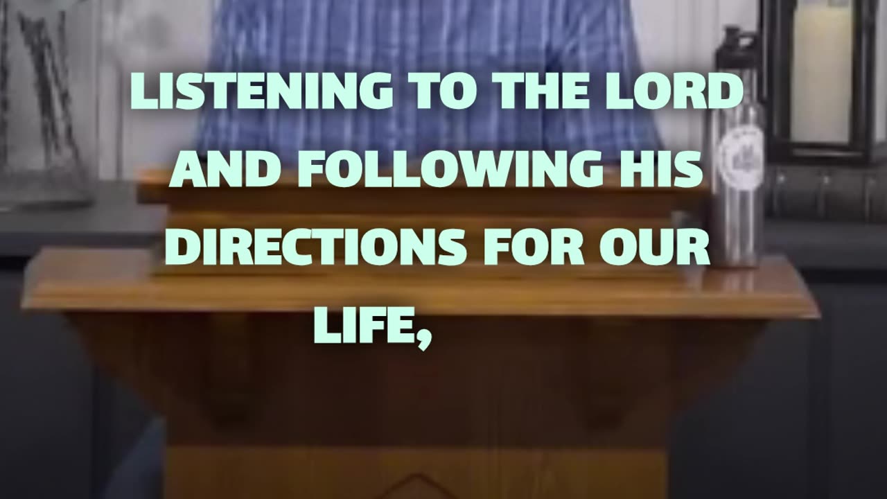 Are you tuned in to hear what God is saying? 'Speak, Lord, your servant is listening.'