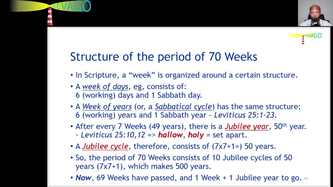 RE 380 How is the Period of 70 Weeks Structured? And Are the Assumptions Correct?