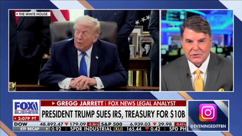 Gregg Jarrett Predicts How Trump Will Fare In IRS Suit