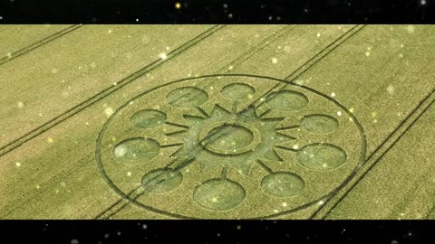 Avebury Crop Circle dégradé. Filmé le 07/04/2025