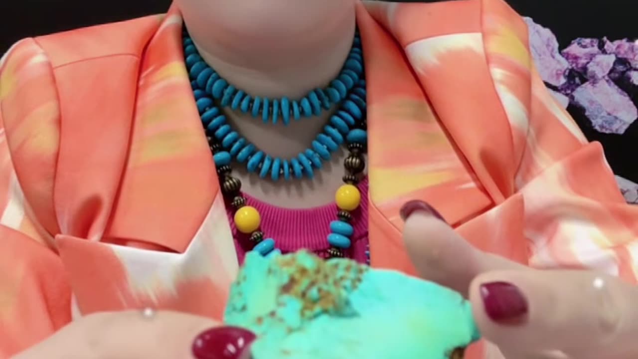 250527-4 The Original Turquoise Rough: Dreamy Blues Sealed in Stone