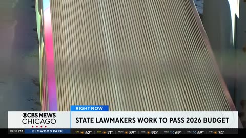 Illinois lawmakers work to pass 2026 state budget, funding for Chicago mass transit