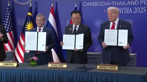 Trump Signs Malaysia Trade Deal With Anwar During Asia Trip