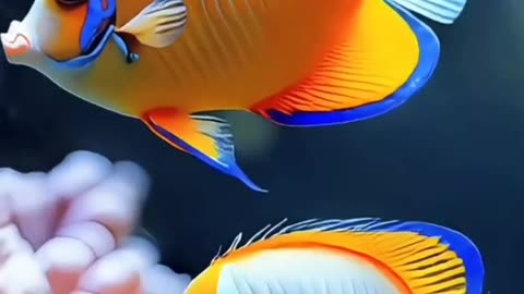 "Beautiful Fish Drinking Water! 🐠💦 | A Cute & Relaxing Moment!"