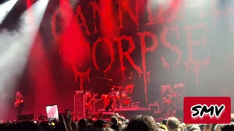 #ShittyMillennialVideos 📱📹🎬 Cannibal Corpse 🧟 - H.S.F. 🔨💩😵 @ Moda Center Portland, OR 04/26/2024