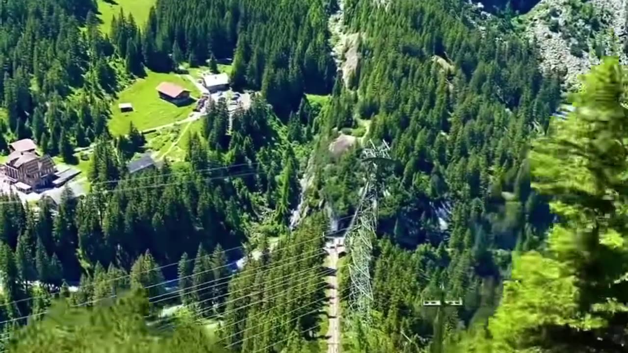 Europe’s Steepest Funicular Ride 😱🇨🇭 Would You Try This?