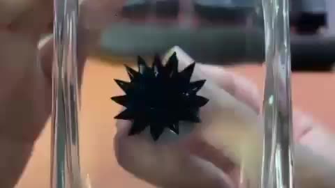 LE INCREDIBILI FORME DEI FERROFLUIDI POLARIZZATI DA UN CAMPO MAGNETICO