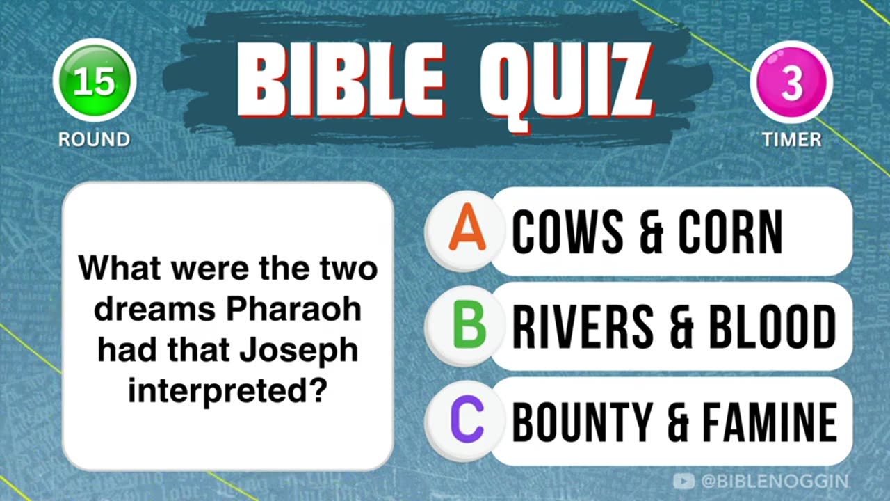 Joseph BIBLE TRIVIA