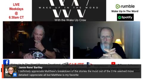 E. 1135 - Exodus 20-22, Matthew 20 "Wake Up In The Word"