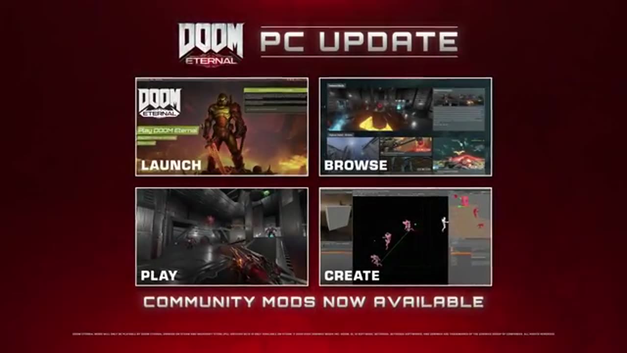DOOM Eternal – Community Mods Now Available (4K)