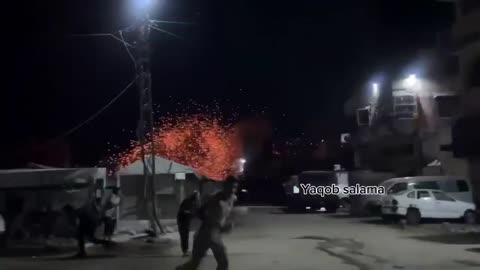 Israeli aircrafts struck the Bank of Jerusalem in western Gaza City