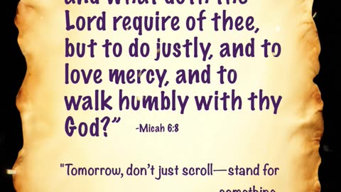 Let your faith do something - Micah 6:8 #christianencouragement