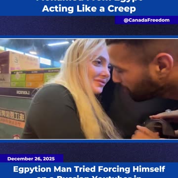 Egyptian Man Forcing Nasty on Youtuber.
