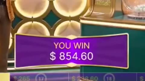 Insane mega ball win!