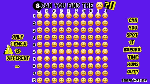 Can you find the different emoji? (P.5)? 😆