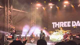 Three Days Grace Time of Dying live at Boardwalk Rock 2025