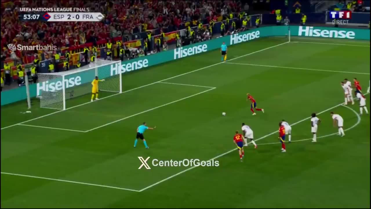 Lamine Yamal with the COLDEST PENALTY GOAL you’d ever see!