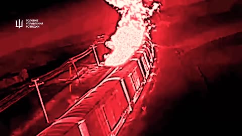 🔥🚂 Ukraine Russia War | Ukrainian Drones Destroy Russian Fuel Train in Zaporizhzhia | RCF