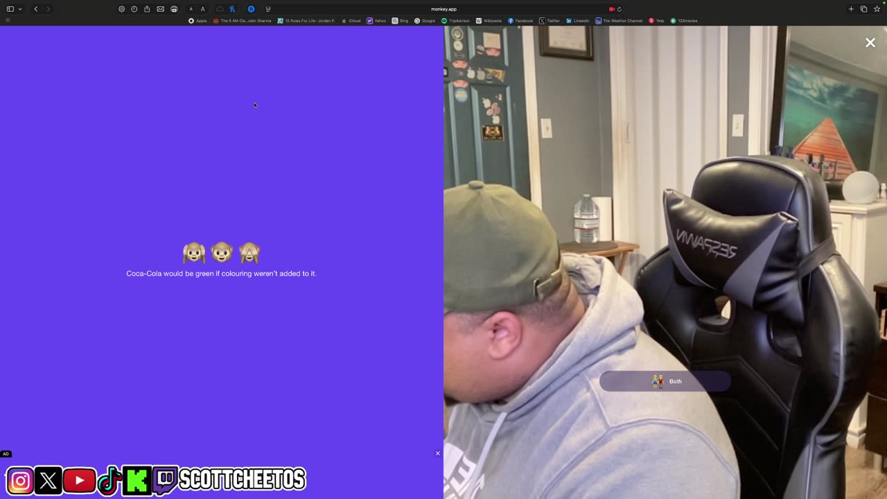 Pedophile ScottCheetos Wastes The Night To End Up Talking To Kids on Monkey 10-21-2025