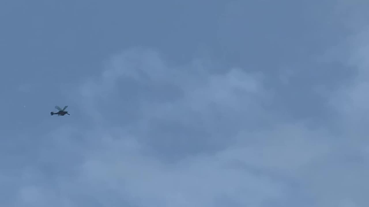 Eyewitness video reportedly shows IDF helicopters conducting strikes in central Gaza