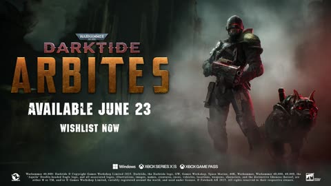 Warhammer 40,000 Darktide - Arbites Class Announcement Trailer