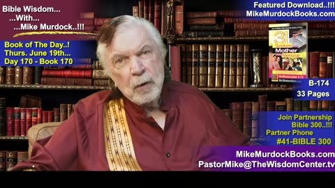 Re-Air: Bible Wisdom With Mike Murdock..!!!