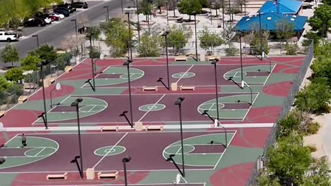 Lone Mountain Regional Park Las Vegas Drone Video Aerial Nevada