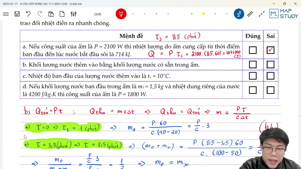 2 Buổi 9 Luyện tập các câu hỏi đúng sai Câu 3,4