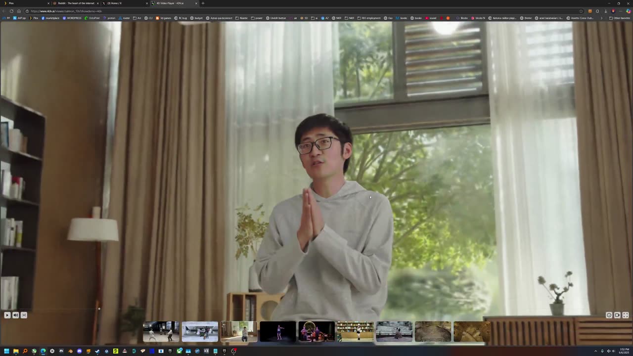 China’s 4DV AI just dropped 4D Gaussian Splatting, you can turn 2D video into 4D with sound..
