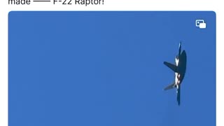 The greatest and most beautiful fighter jet ever made — F-22 Raptor!