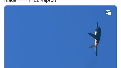 The greatest and most beautiful fighter jet ever made — F-22 Raptor! 