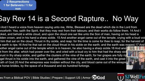 Pre Trib Rapture Doctrine Debunked under the Lenz of Rev 20