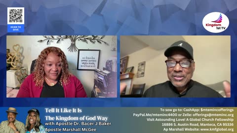 Tell It Like It Is: The Kingdom of God Way with Apostle Dr Baker 5-5-25