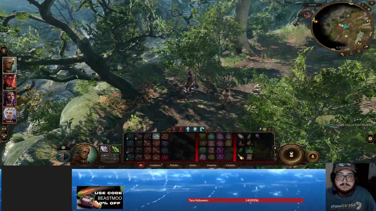 BeastMoo back Again Baldur's Gate 3