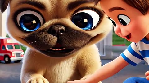 A Cute French Bulldog's Strawberry Wafer Sharing Story！