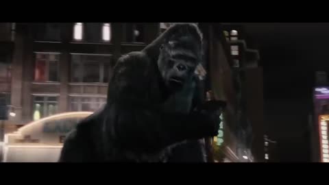 King Kong Wrecks Havoc In The City