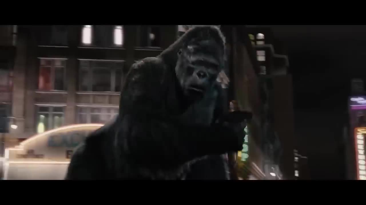 King Kong Wrecks Havoc In The City