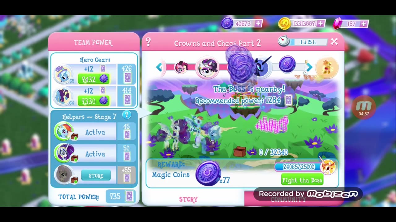 BEHOLD!!! Chaos Rainbow Dash & Chaos Alicorn Rarity / My Little Pony Game