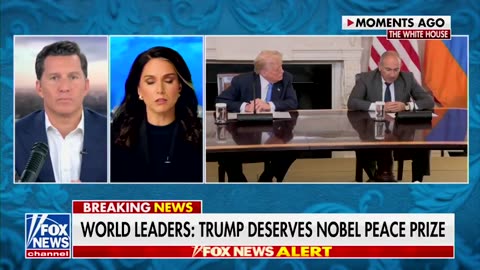 "It's a truly historic day," says Tulsi Gabbard on President Trump securing peace 