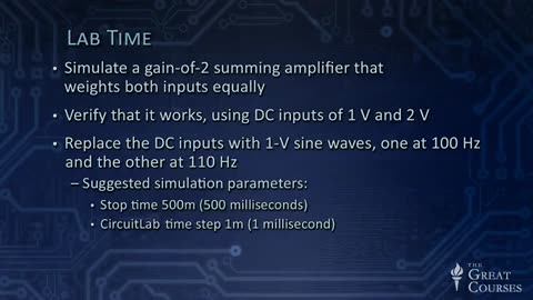 Understanding Modern Electronics - part 13 - Amplifier Circuits Using Op-Amps