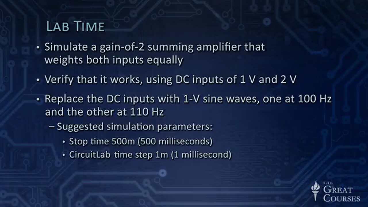 Understanding Modern Electronics - part 13 - Amplifier Circuits Using Op-Amps