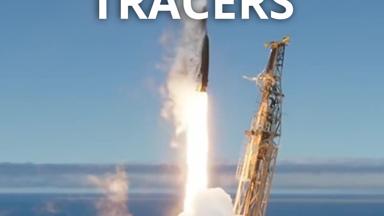 SpaceX Falcon 9 Rocket Launch NASA Tracers