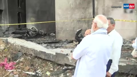 Air_India_Ahmedabad_Crash__PM_Narendra_Modi_Meets_11A_Survivor_of_the_Deadly_AI-171