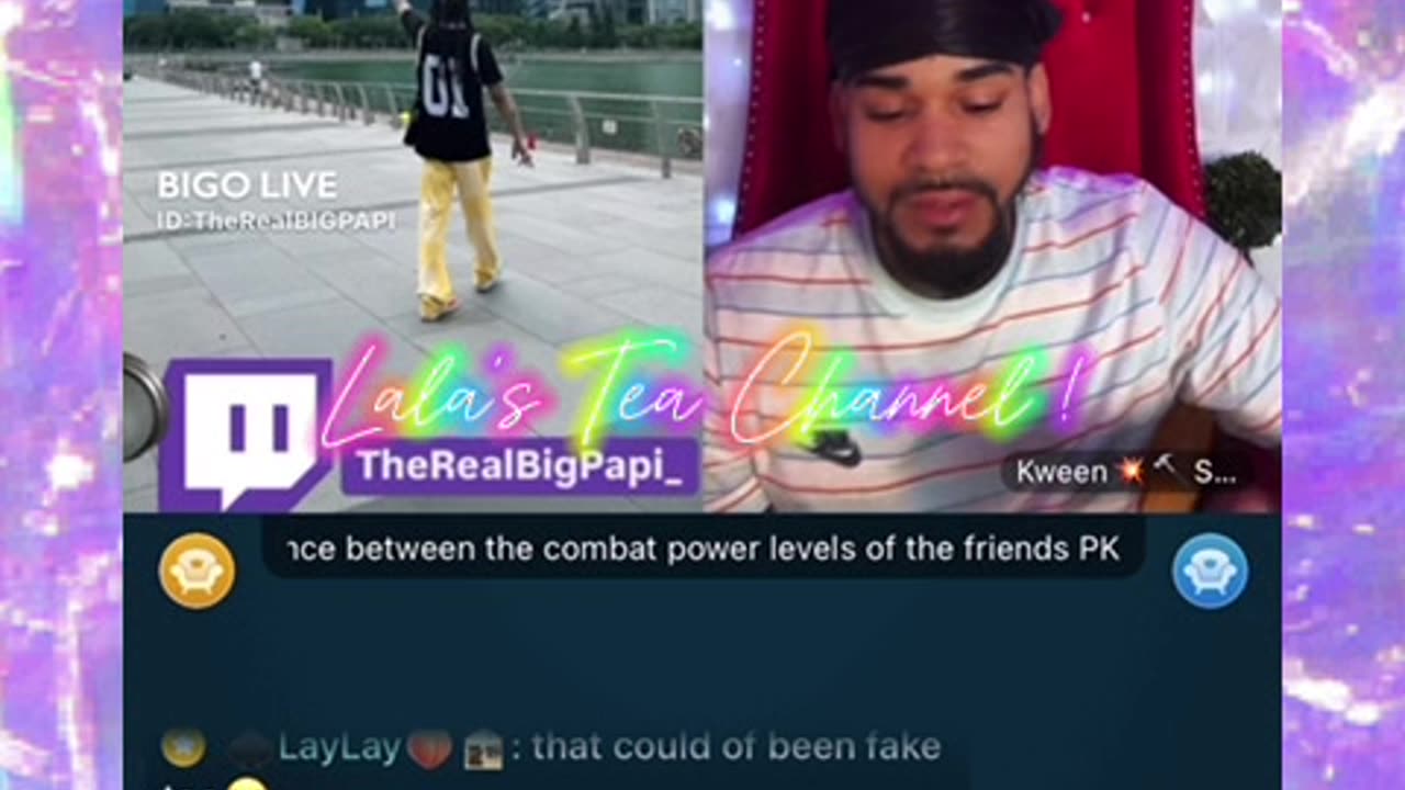 - PAPI ; PROMOTING HIS NEW PLATFORMS & LINED W| POLY GOD !