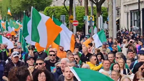 Free Palestine Ireland Rising