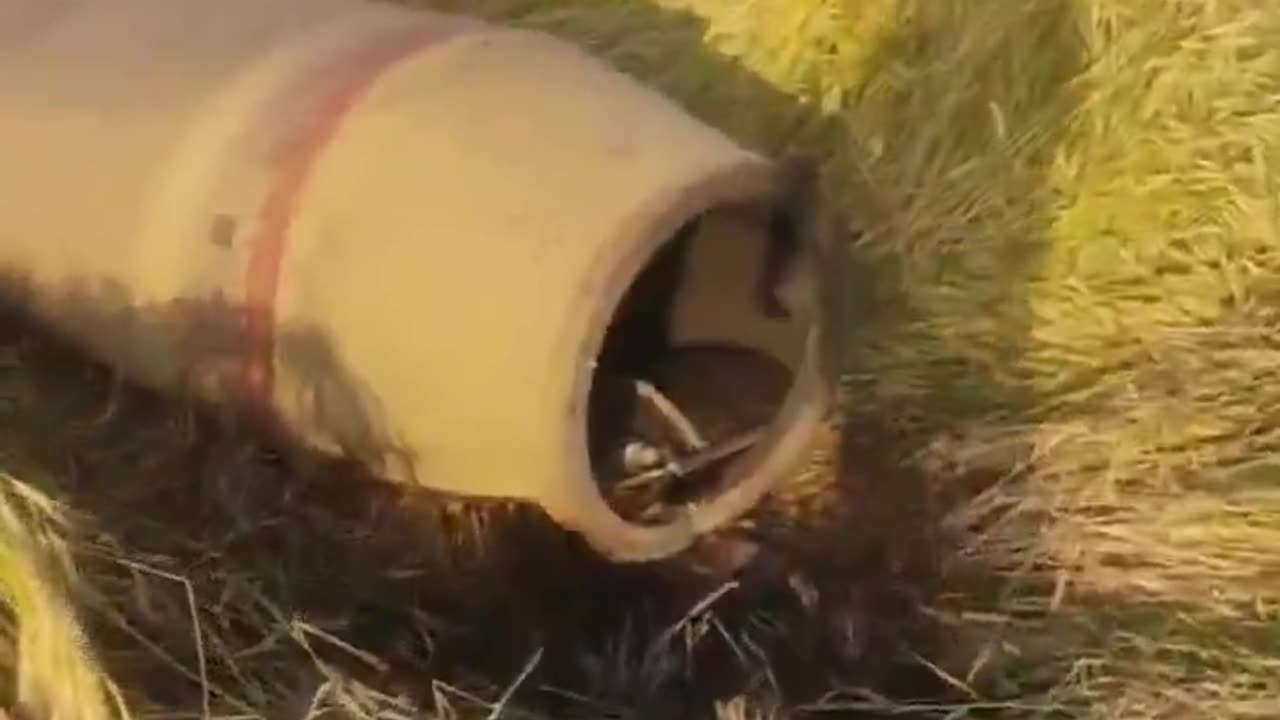 A misfired Iranian missile was found in Hamadan