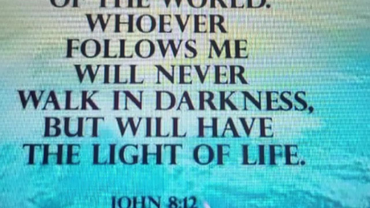 Day 6 See the light...28 day journey to God's Peace
