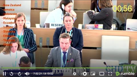 Dr Andrew Old Votes NZ Into New World Health Organization Budget