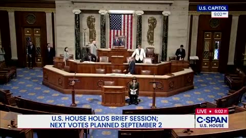 BREAKING: The House just entered YET ANOTHER pro forma session.